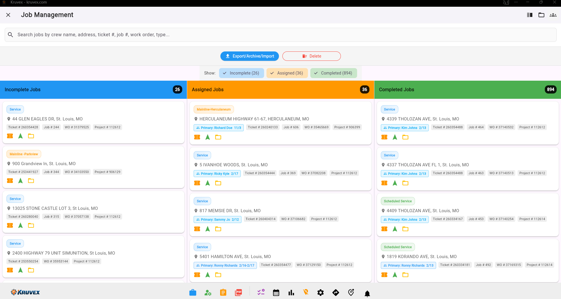 Custom Checklist Builder